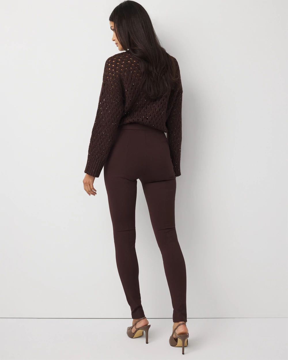 Ponte High Rise Legging click to view larger image.