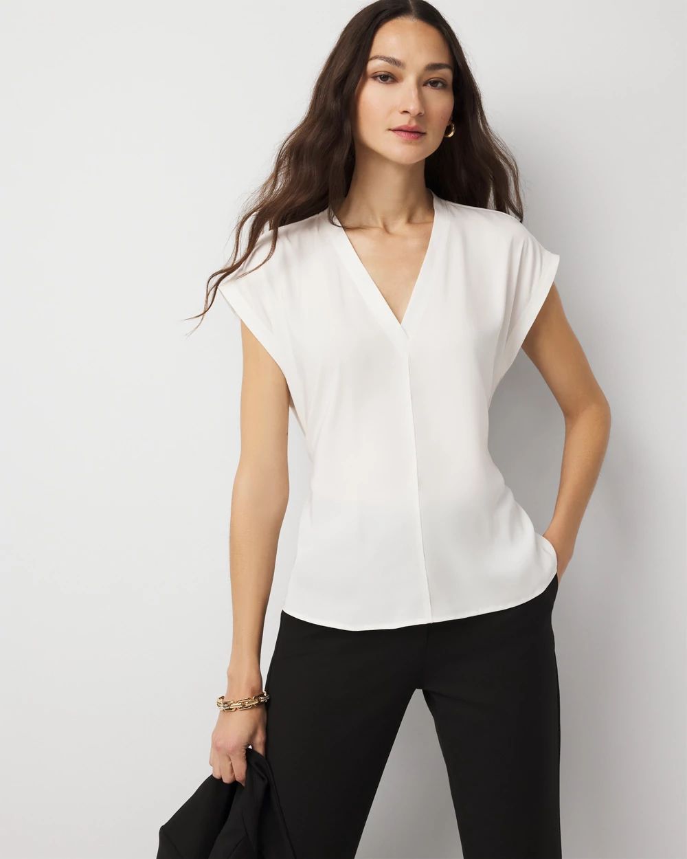 Tie Back Satin Top