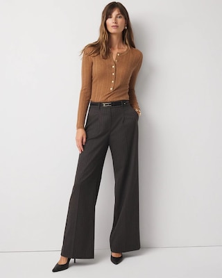 Ribbed Henley Sweater click to view larger image.