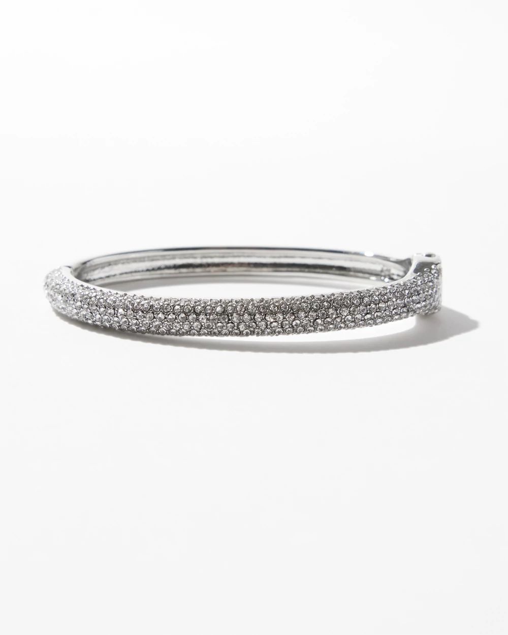 Silver Encrusted Bangle