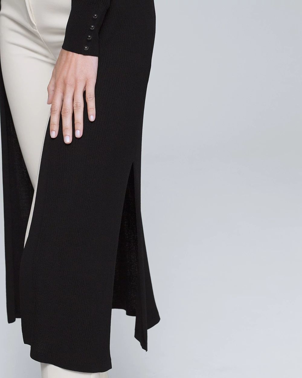 Ribbed Duster