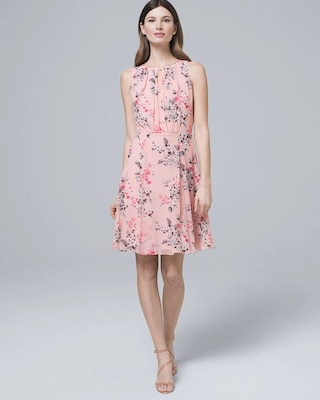 Floral Soft A-Line Dress