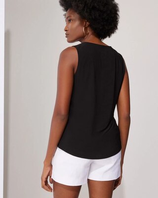 Outlet WHBM Lace-Up Tank Top