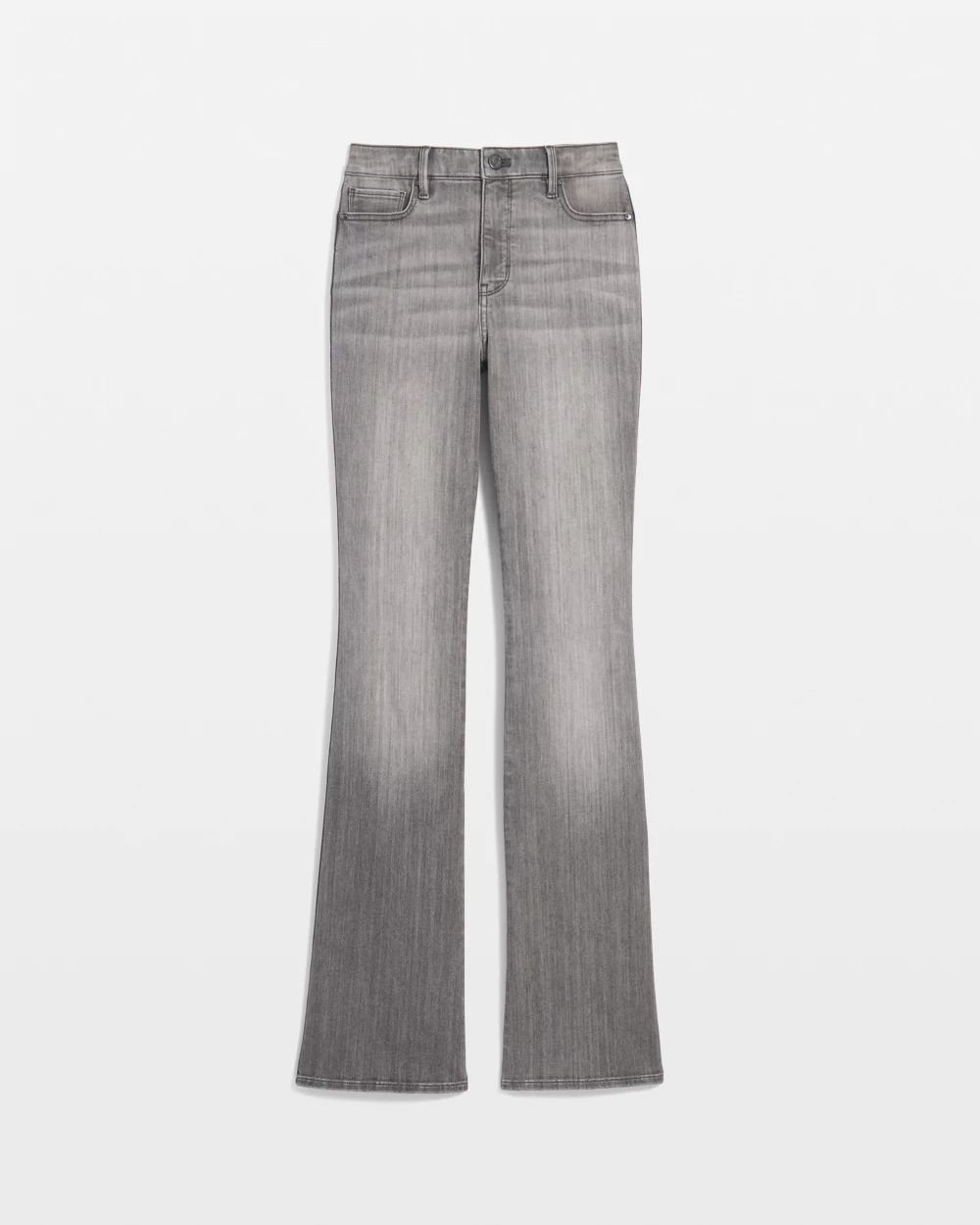 Petite High-Rise Skinny Flare Jeans