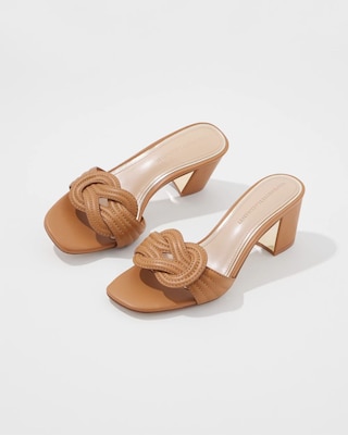 Interlock Leather Sandal click to view larger image.