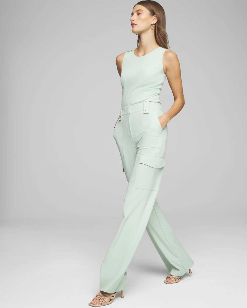 Utility Wide Leg Pants click to view larger image.