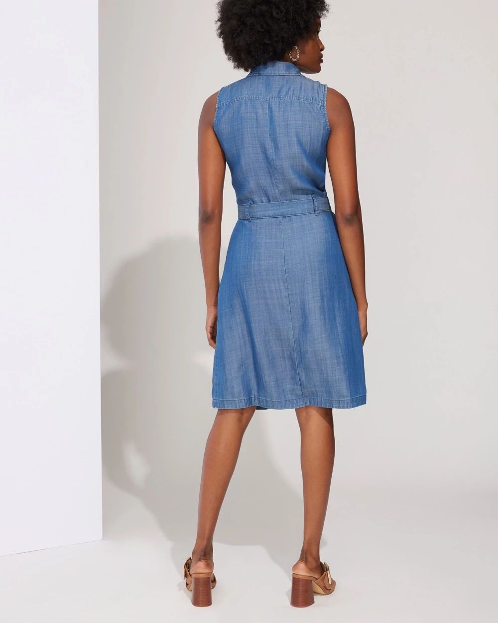 Outlet WHBM Tencel Utility Dress