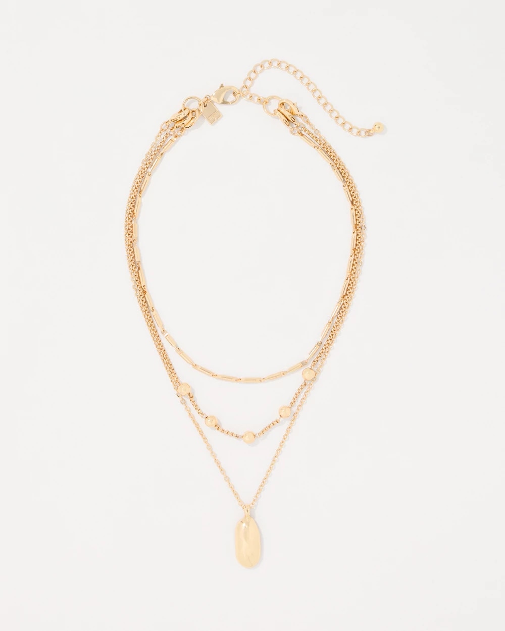 Sculptural Pendant Convertible Necklace