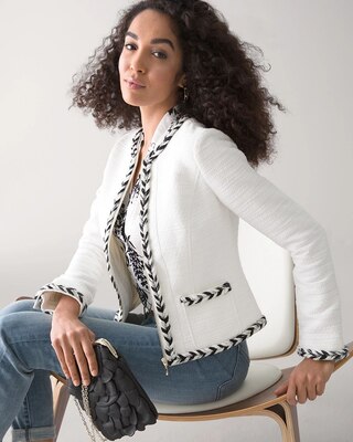 Soft Tweed Nautical Jacket