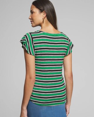 Outlet WHBM Ruffle Tee
