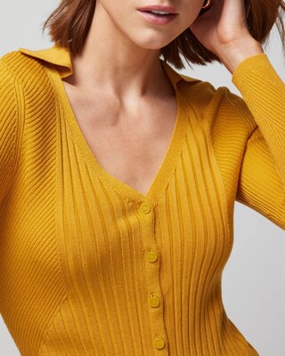 Ribbed Cardigan