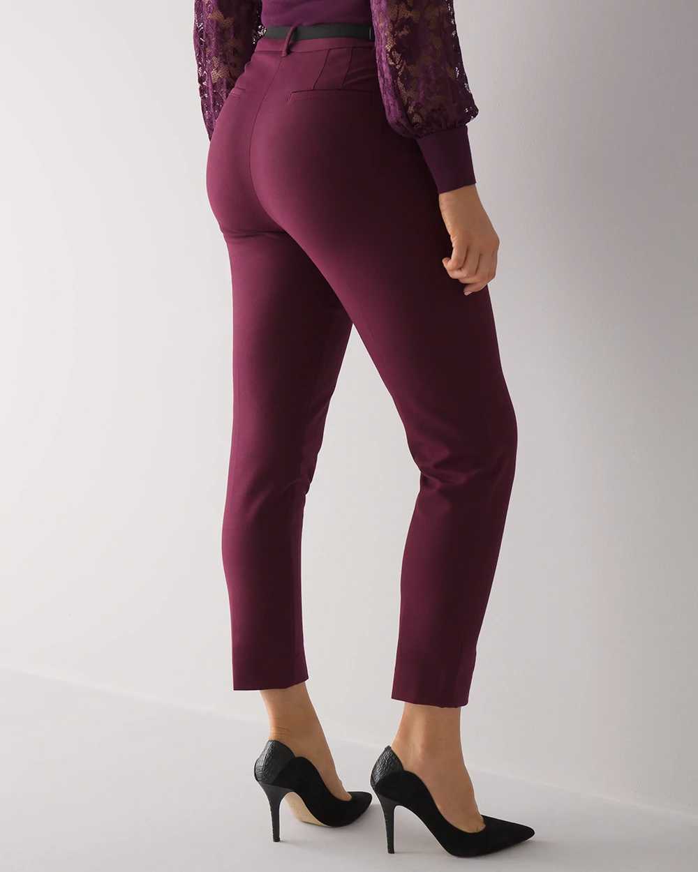 Curvy WHBM® Elle Slim Ankle Comfort Stretch Pant click to view larger image.