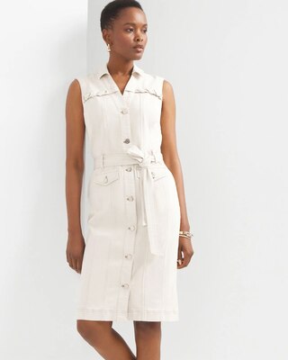 Denim Sheath Dress