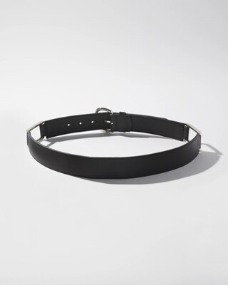 Metal Station Denim Belt