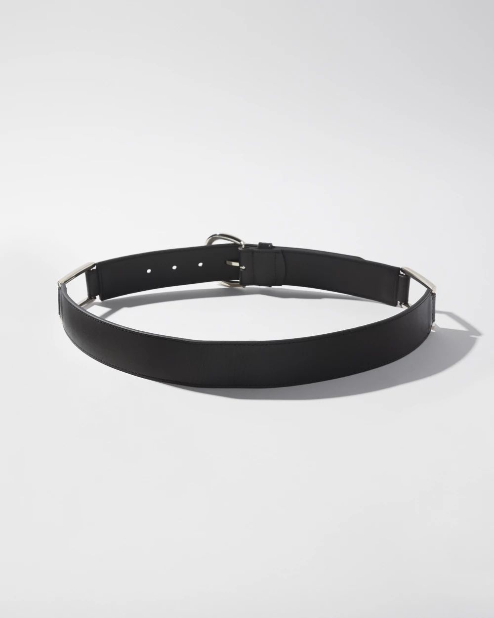 Metal Station Denim Belt