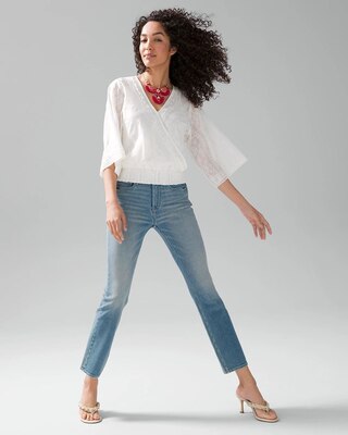 High Rise Sculpt Boot Crop Jeans