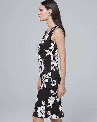 Faux-Wrap Dress