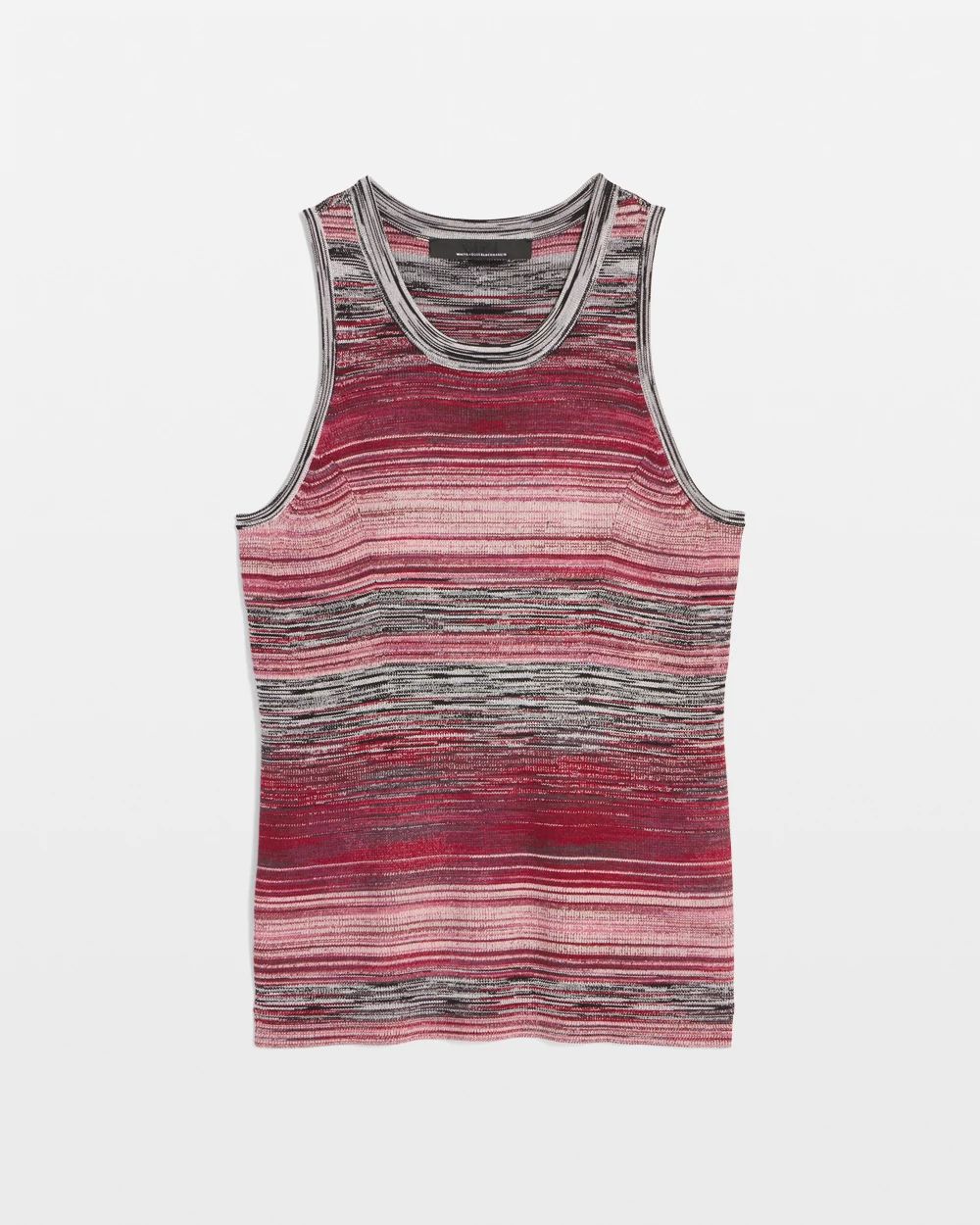 Space-Dyed  Sweater Tank Top
