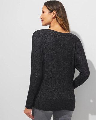 Outlet WHBM Banded Bottom Dolman Top