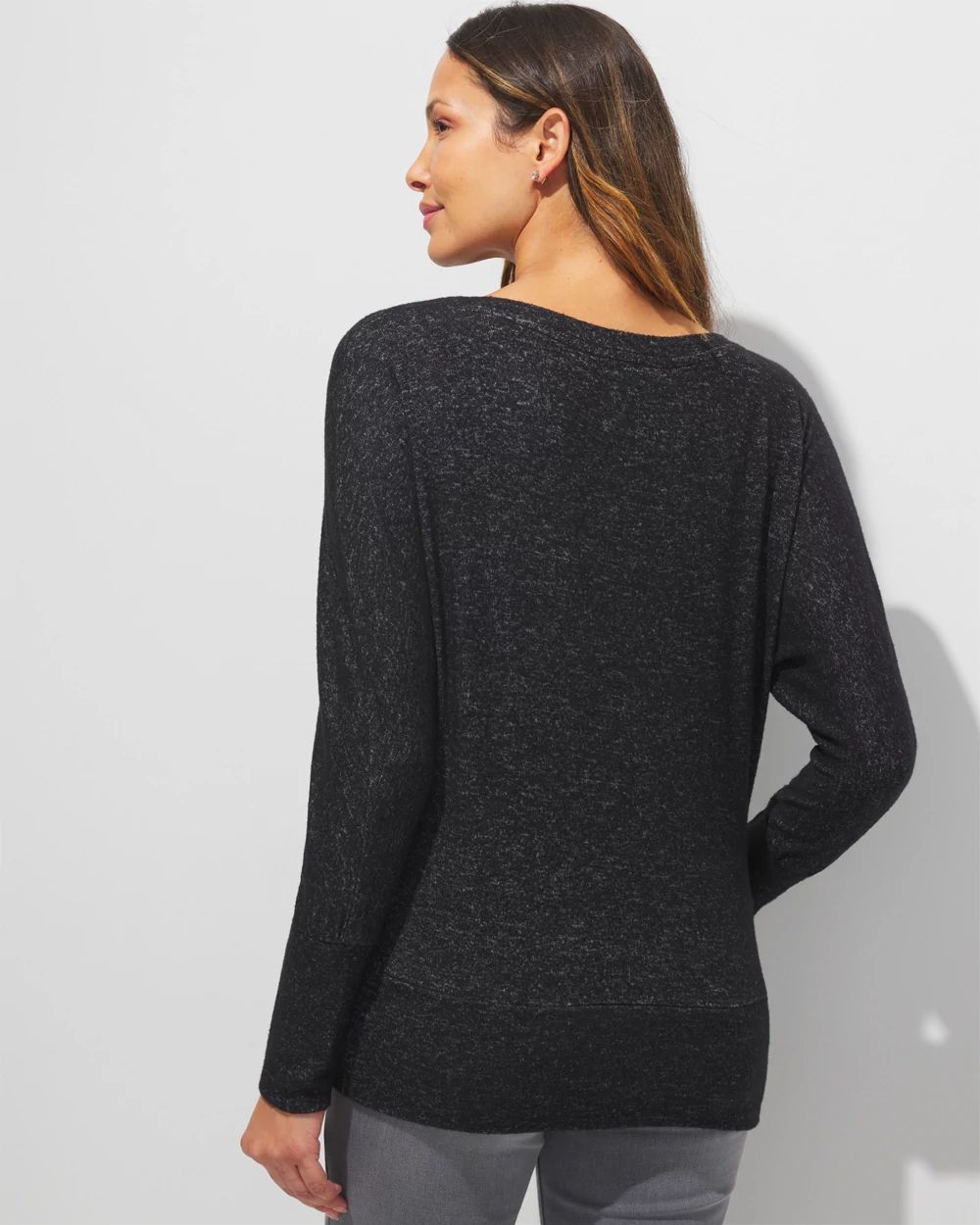 Outlet WHBM Banded Bottom Dolman Top