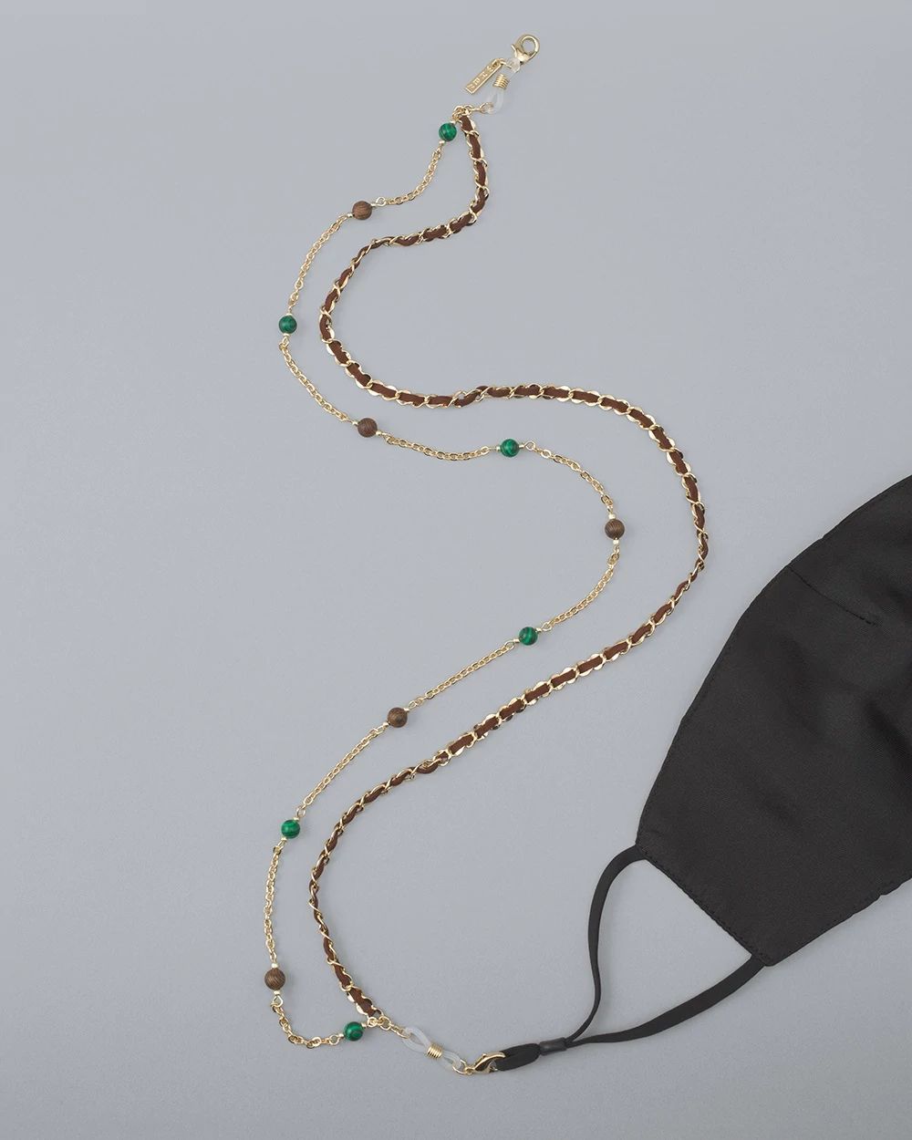The WHBM Convertible Mask Necklace