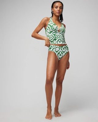 High-Waist Wrap Bikini Bottom