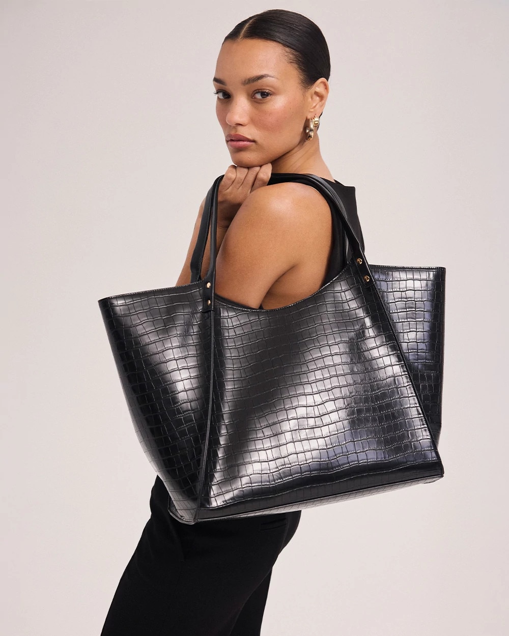 Black Tote Bag