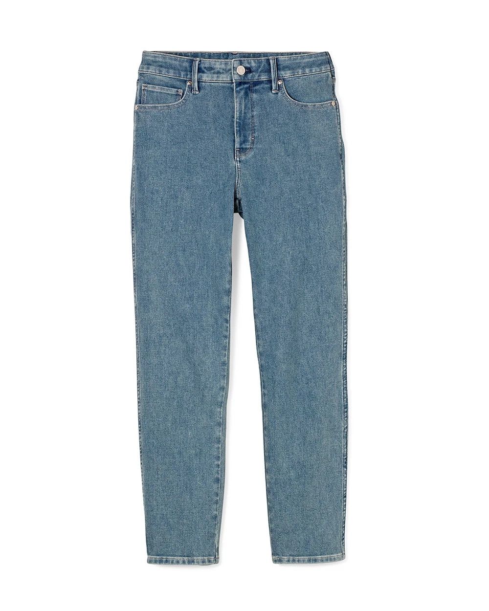High-Rise Sculpt Straight Jeans