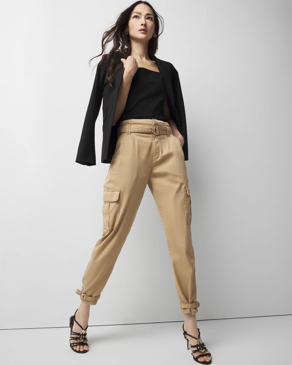 WHBM FORME™ Sculpt Stretch Sweater Halter Top
