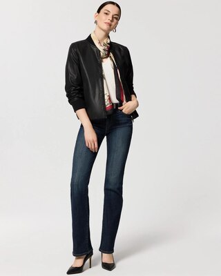 Coated Bomber Jacket click to view larger image.