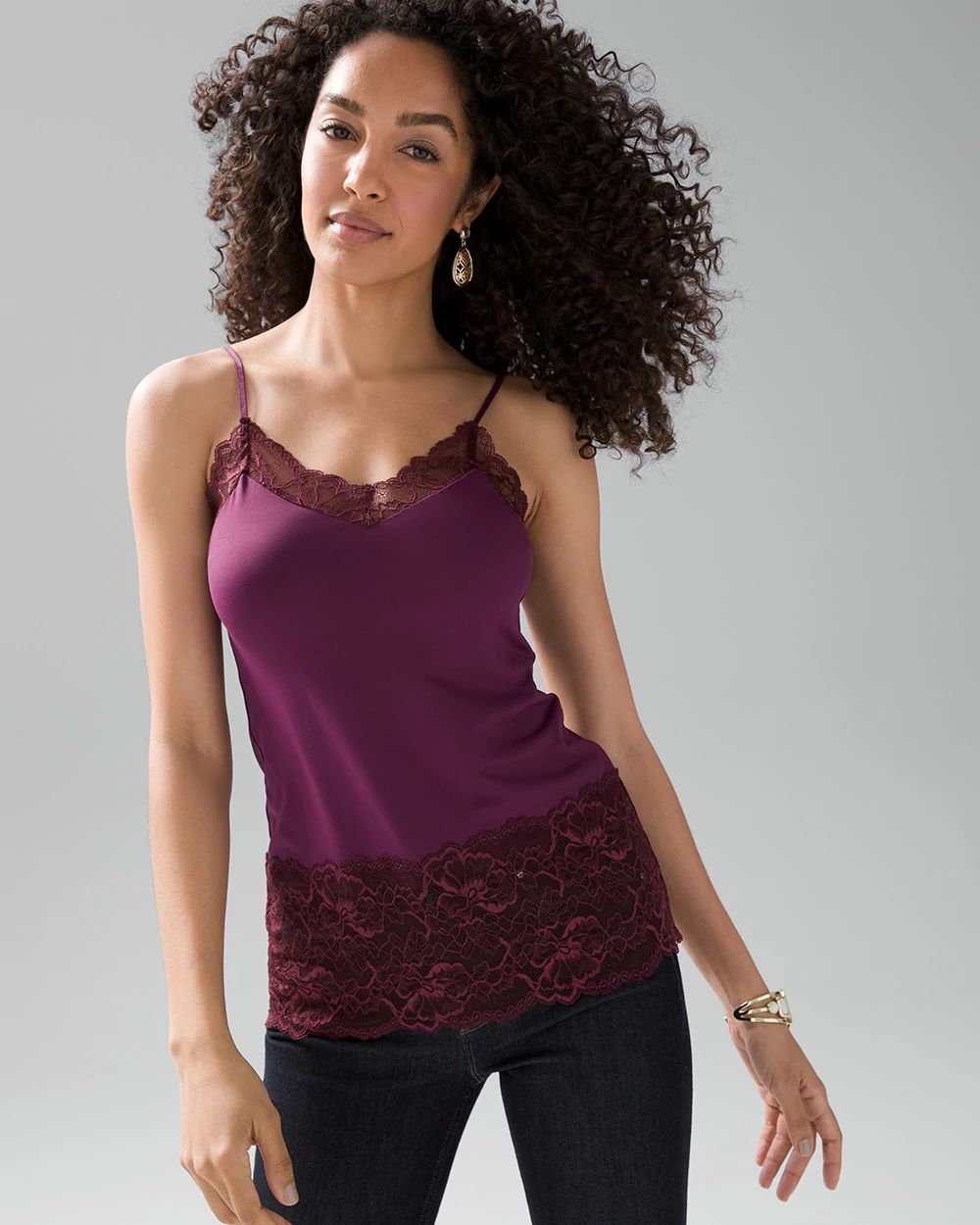 Lace-Hem Camisole