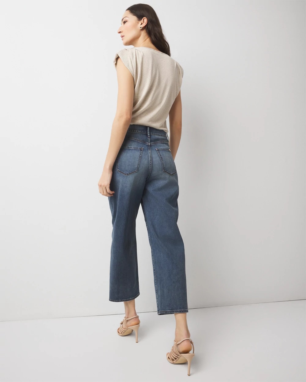 Petite Extra High-Rise Barrel Jean