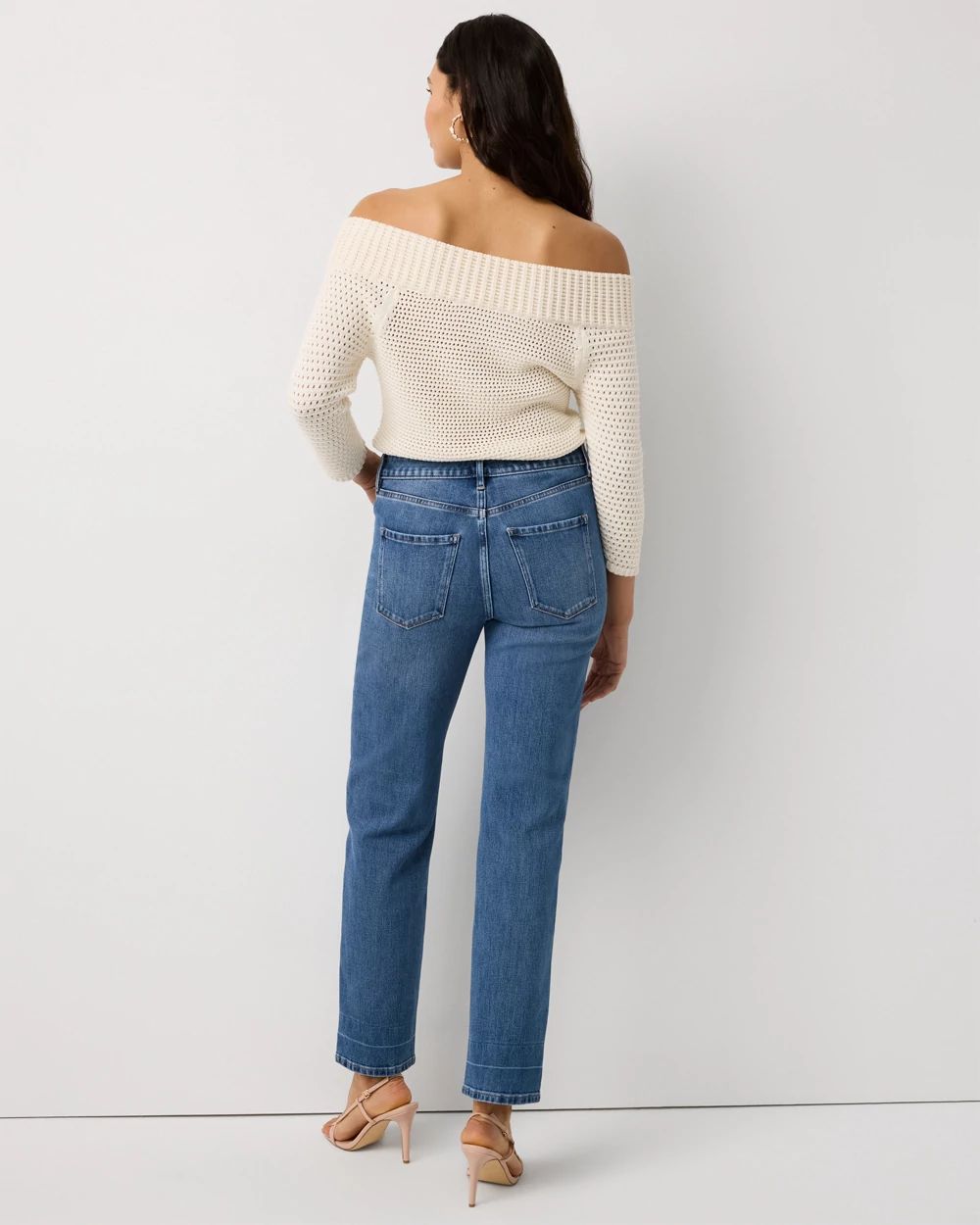 Extra High-Rise Straight Jean