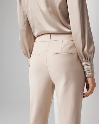 WHBM® Elle Slim Ankle Comfort Stretch Pants click to view larger image.