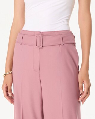 Belted High-Rise Wide Leg Pant click to view larger image.