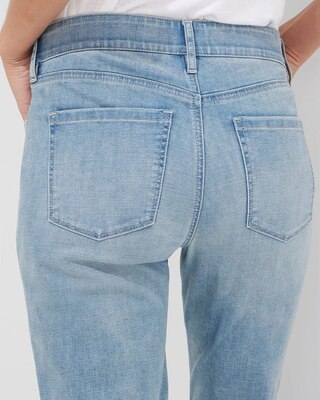 Outlet WHBM Mid-Rise Girlfriend Jeans