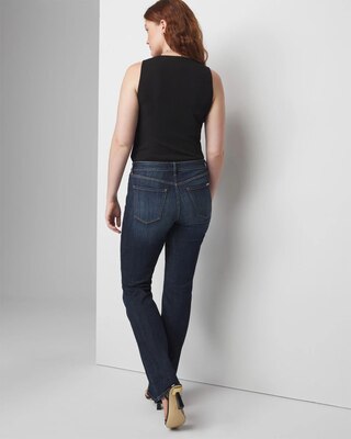 Petite Mid-Rise Bootcut Jeans click to view larger image.