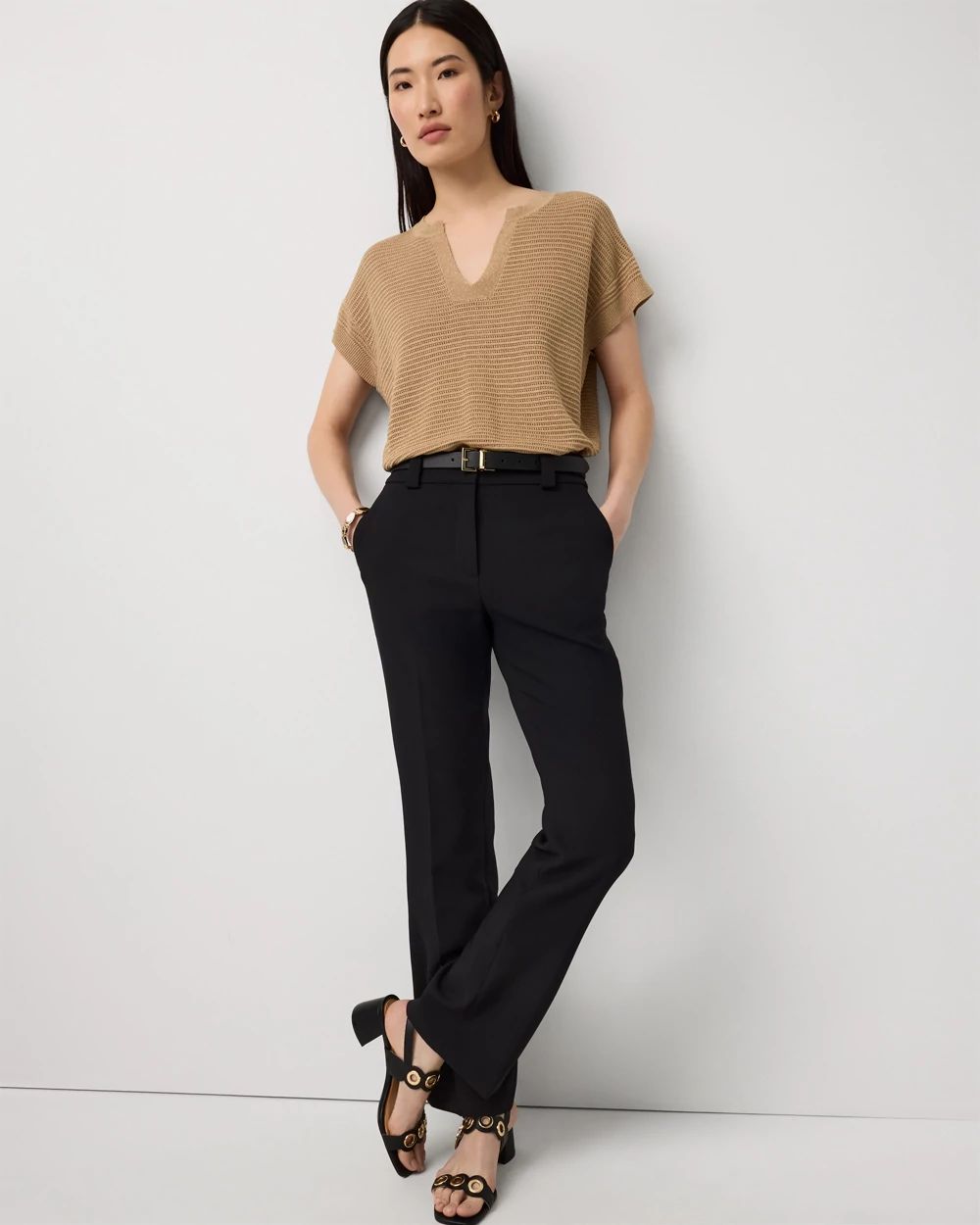 Mid-Rise Blake Slim Boot Pant