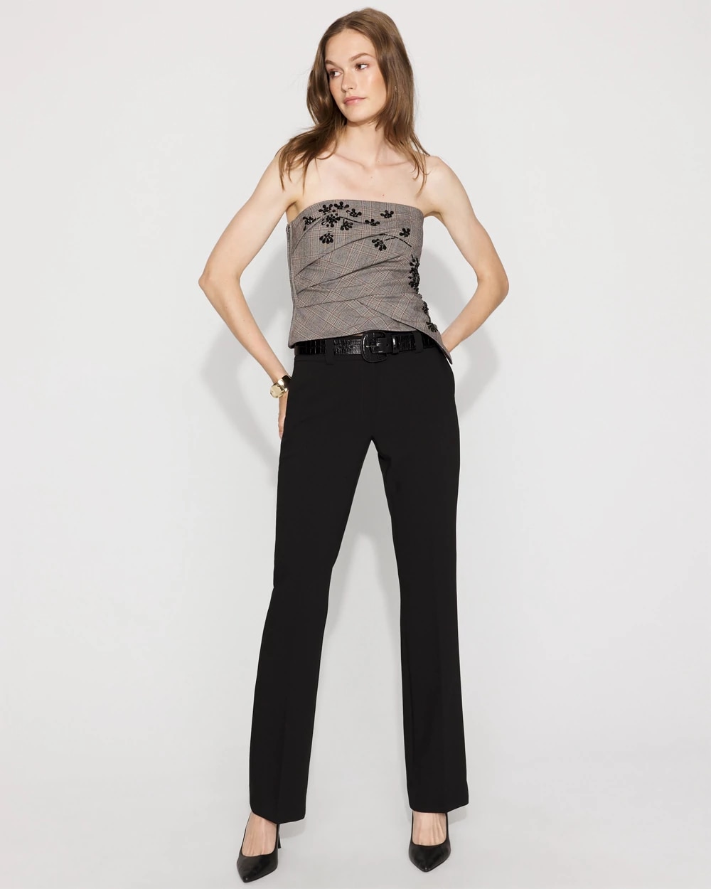 Mid-Rise Blake Slim Boot Pant