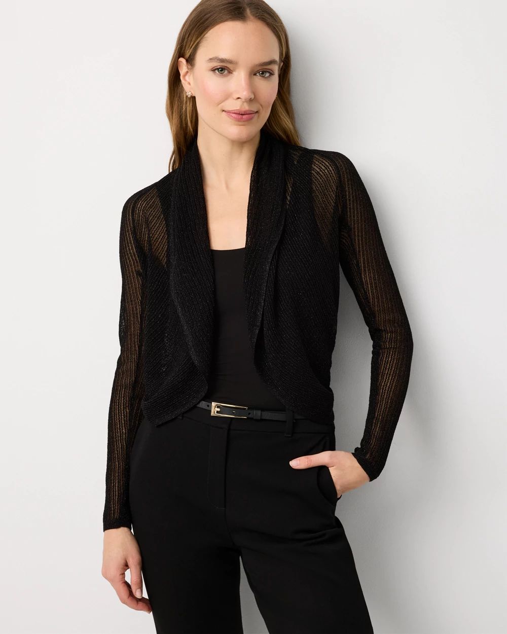 Ribbed Sweater Shrug