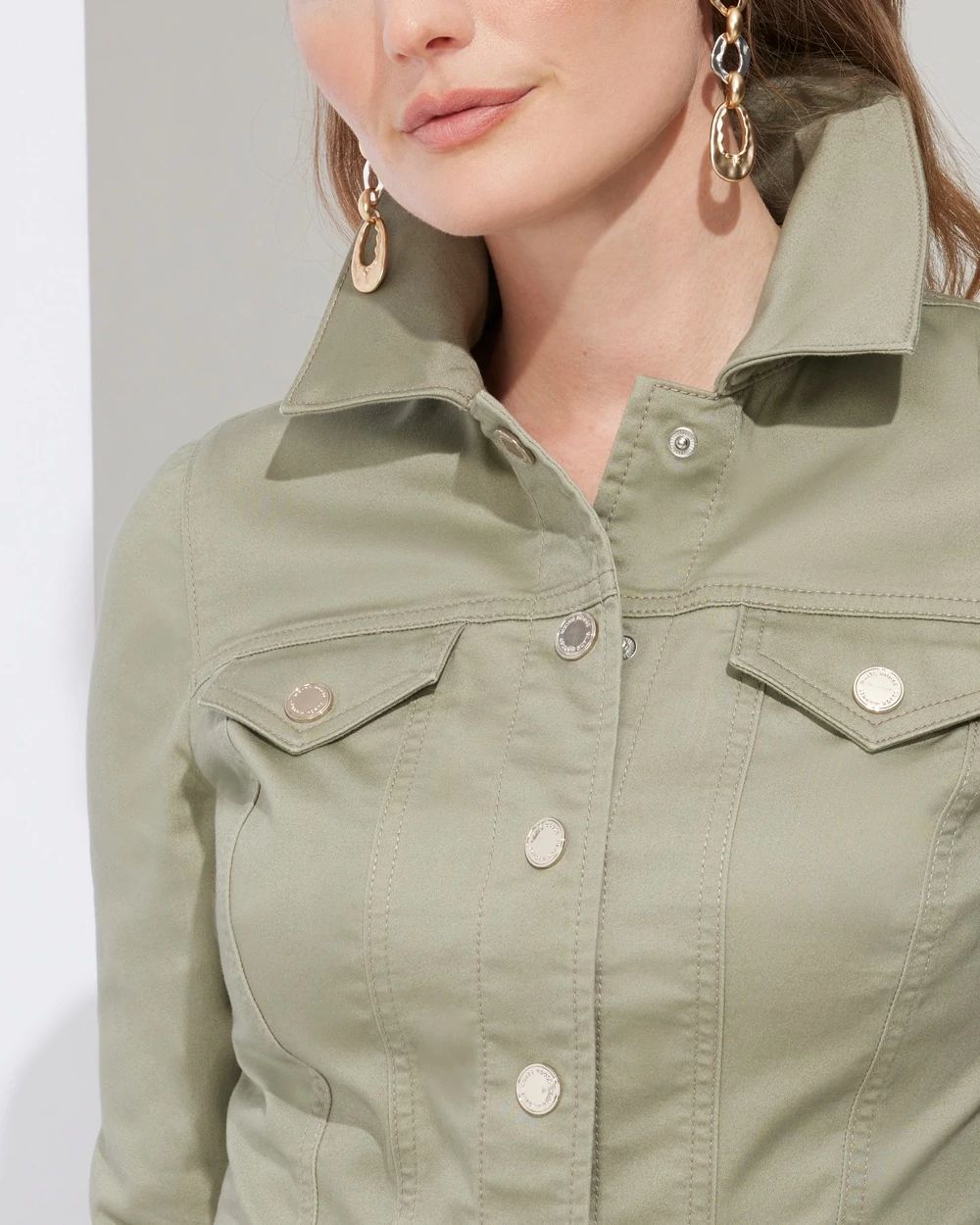 Outlet WHBM Casual Peplum Jacket