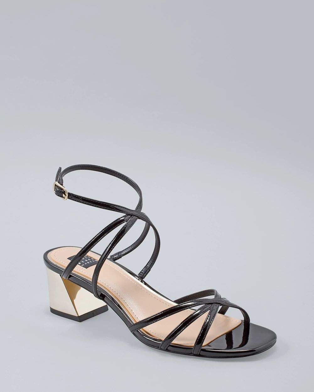 Patent Strappy Sandals