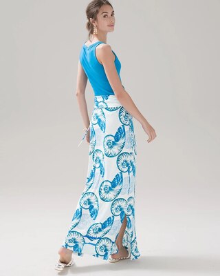 Convertible Matte Jersey Maxi Skirt/Dress