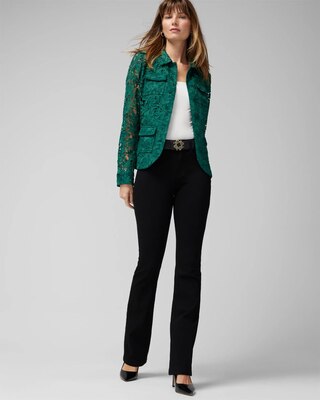 Lace Pocket Jacket