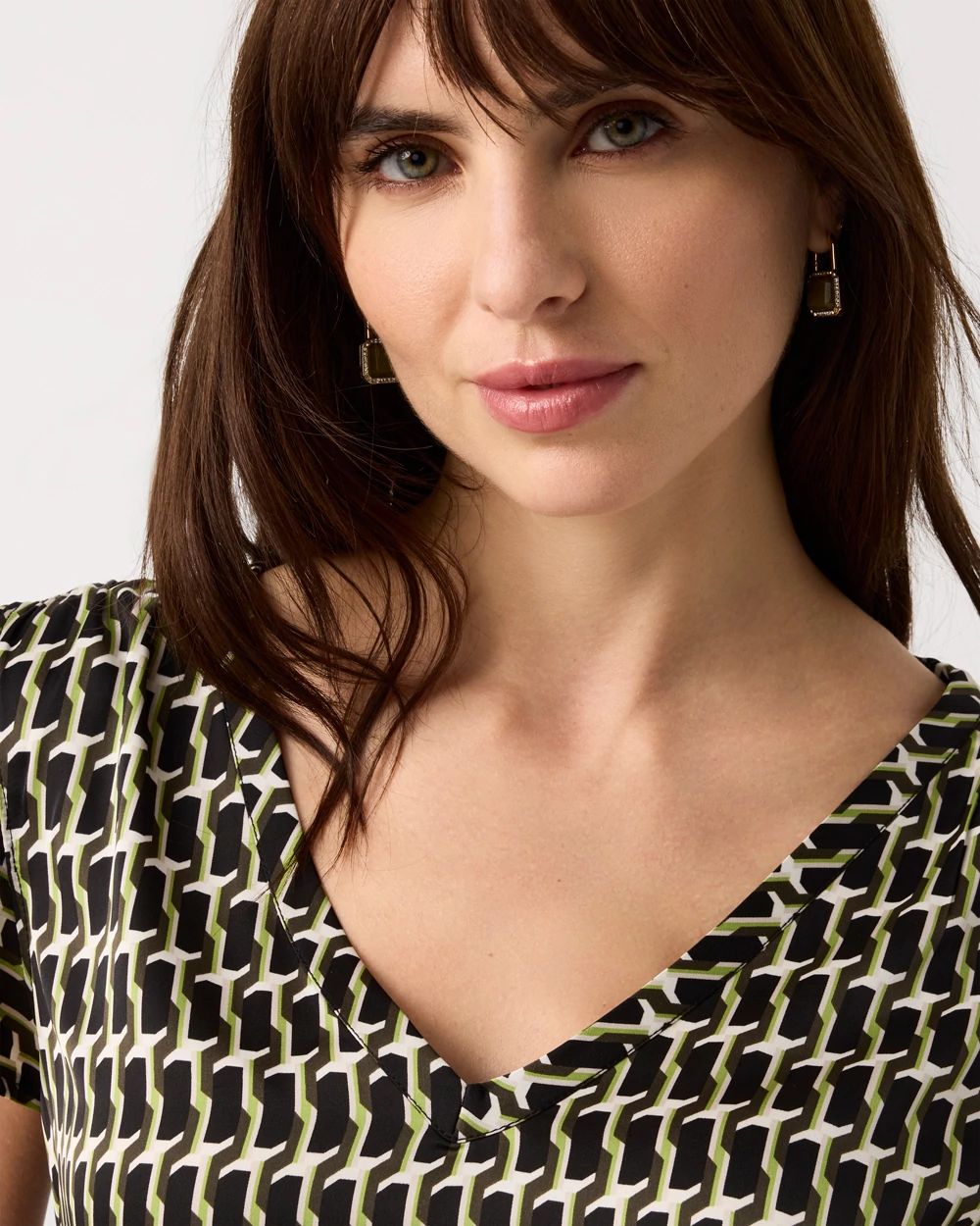 Satin Detail Glamgetter Tee click to view larger image.