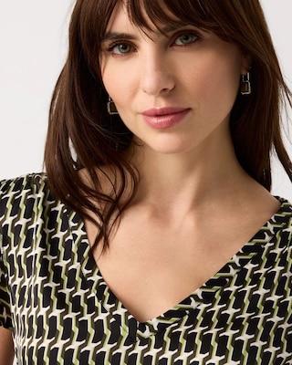 Satin Detail Glamgetter Tee click to view larger image.