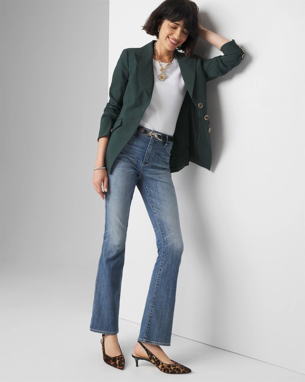 Petite 3-Button Jacket