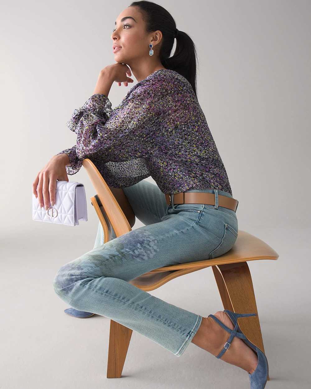 Embellished cropped jeans on sale