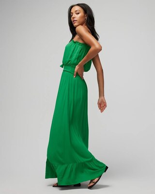 Strapless Maxi Coverup