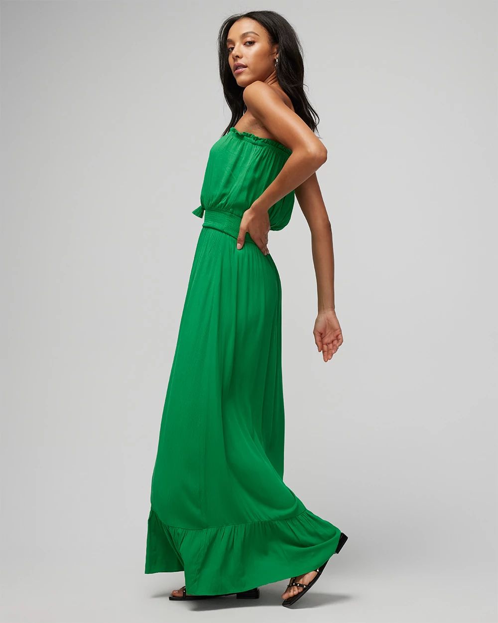 Strapless Maxi Coverup